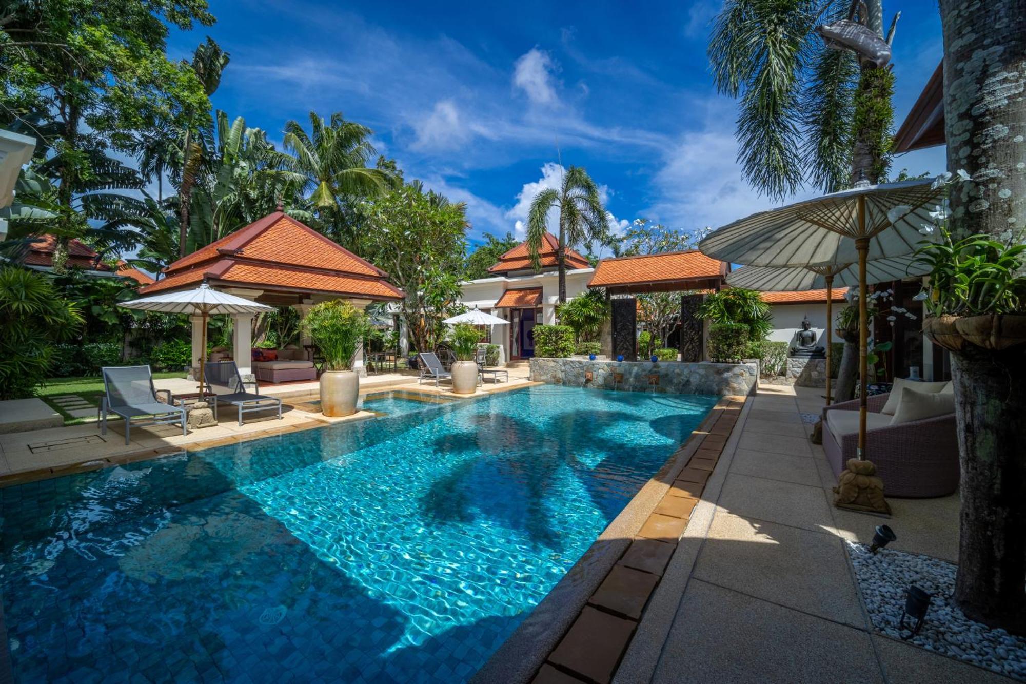 Saitaan,4Br Seaside Garden Pool Villa, Laguna Area Пляж Банг Тао Экстерьер фото